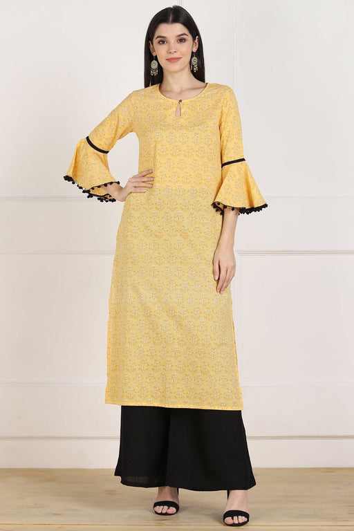 Fabindia Women Kalamkari A-line Kurta - Buy Fabindia Women Kalamkari A-line Kurta  Online at Best Prices in India | Flipkart.com